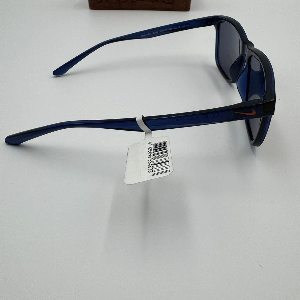Nike Vital Core Sunglasses Blue Void Orange Mirror UV Protection New w Tags